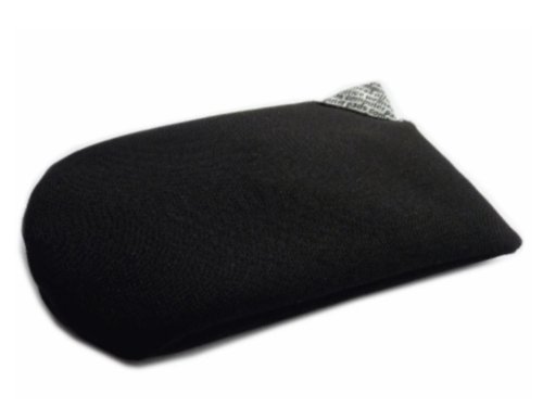 wristee No-Gel Handauflage, Handgelenkauflage ohne Mauspad, Handballenauflage, ergonomisch, schwarz - 2