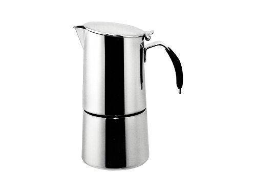 Ilsa Omnia Kaffeemaschine Espresso, mit Induktionsboden, rostfreier Stahl, Silber, für 4 Tassen Ilsa Omnia Kaffeemaschine Espresso, mit Induktionsboden, rostfreier Stahl, Silber, für 4 Tassen Bilder