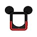 Price comparison product image Navor Soft Silicone Protective Case Compatible with Apple Watch 44mm-Series 4 with Disney Characters Mickey Mouse Ears - Black-Red