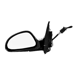 RMC Car Side Mirror suitable for Alto VXI with lever (2002 - 2012) & Alto K10 type 1 (2010 - 2014) (ABS & Glass) (Black) (LEFT SIDE (PASSENGER SIDE))