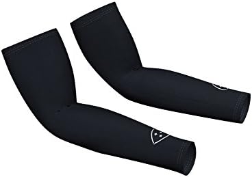 Armbands Arm Warmers Clothes Cycling Black, Black, S
