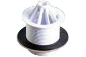 Macdee 1 1/2" Plastic Dome Urinal Waste - Pack of 5