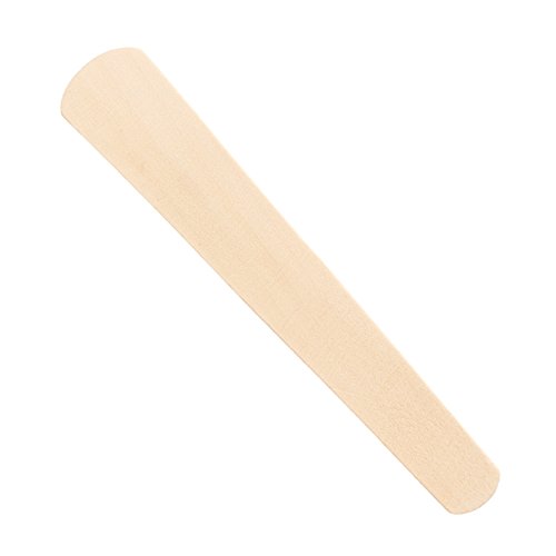 Professional Reusable Wooden Waxing Spatulas - Pack of 3 - Small, Medium, Large & Extra Large (Medium)
