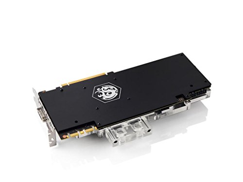 Bitspower Limited Edition Gpu Waterblock For Asus Rog Strix 1080 Graphics Card, Clear Acrylic (4712914774255)