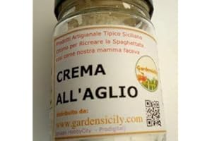 PRODIGITAL Crema All’ Aglio - Spalmabile 190gr PRODOTTO TIPICO SICILIANO Creme sugo salate