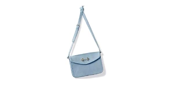 blue shoulder bag