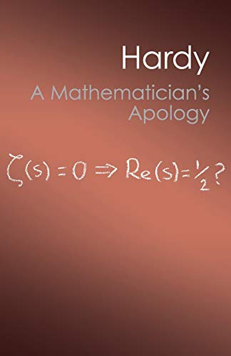 A Mathematician's Apology A Mathematician's Apology