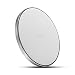 Produktbild ALTech Aluminium Qi Wireless Ladegerät Slim Pad Matte für iPhone X 8 Hinweis 8 S7 Rand S8 Plus (Silber)