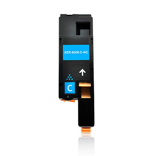 4 Toner kompatibel zu Xerox Phaser 6000 6010 N, für Xerox WorkCentre 6000 Series, WC 6015 VB VNI – Schwarz 2.000 Seiten , Color je 1.400 Seiten - 3