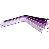 Kopfeisen für Wintec Wide Sattel Weite 4, lila | Wintec Kopfeisen extraweite Ausführungen