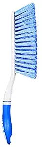 Red Crush- Plastic Car Cleaning Brush with Hard and Long Bristles - for Seat/Carpet/Mats