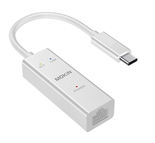 MOKiN USB 3.1 USB-C(Type-C) To HDMI Adapter Cable, HDMI Output Max 4K UHD And Compatible With Thunderbolt Port 3 For Type-C Output Device - Black (usb c to gigabit ethernet)