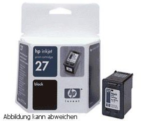 Preisvergleich Produktbild Hewlett Packard C8727AE#BA5 Tintenpatrone für Inkjet schwarz