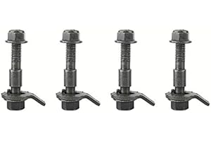 MADEZZ Pernos de Leva,CAM Bolt, 5pcs 12mm Vehículos Acero Alineación de Cuatro Ruedas Kit de inclinación Ajustable CAM Bolt Green