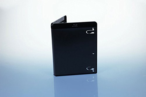 25 Amaray Blu Ray Hüllen 11 mm Schwarz für eine Bluray,DVD,CD Original Hülle - 2