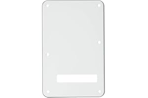 Fender® "Stratocaster® Vintage-Style Tremolo Backplate" Nowoczesny styl Tremolo - 3-fałdy - Kolor: Biały