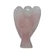 Produktbild Rosenquarz Engel Figur Schutzengel ca. 30 x50 mm Glücksbringer.(3202)