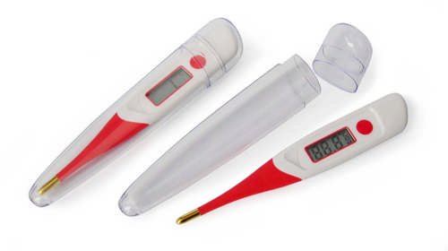 reer 9840 Digitales Fieberthermometer mit flexibler und vergoldeter Messspitze - 4