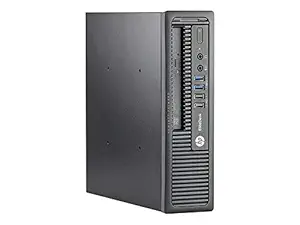 (Renewed) HP Desktop (Core i3-4160T 4 GB 500GB HDD Windows MS Office Intel HD Graphics), Black