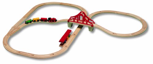 Preisvergleich Produktbild Micki Holzeisenbahn Basic set 4.
