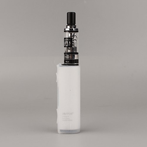 CEOKS JustFog q16 Custodia Silicone Sigaretta Elettronica, Cover Case Protegge Il Gel Custodia Protettiva in Silicone per justfog q16 Starter Kit 900mAh TC MOD Box Antiscivolo Non-Slip (Trasparente)