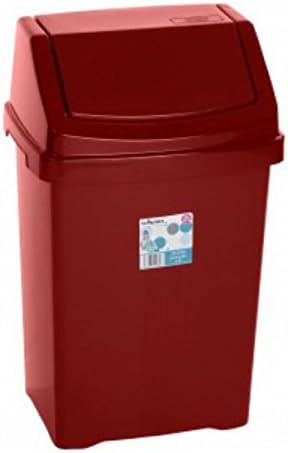 Whatmore Casa 25L Swing Bin in Chilli Red