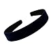 Dark Navy Blue Velvet Feel Alice Hair Band Headband 2.5cm (1") Wide