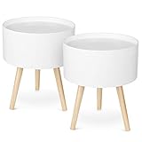 Multifuncional - No solo es una mesa de café sino también un cajón que guarda los libros y ect. Se adapta al salón, dormitorio o escritorio, también ideal para el patio tomando el sol y bebiendo té.