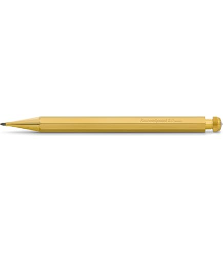 Porte-mine Kaweco SPECIAL S - Aluminium, Format Octogonal, Longueur 10.5 Cm - Mines 0.5/0.7/0.9/2.0 Mm, Rechargeable, Sans Gomme