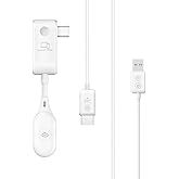Dark 1080P 60Hz Kablosuz HDMI & Type-C G&ouml;r&uuml;nt&uuml; Aktarım Kiti 50 Metre, Airplay,Screen Mirror, Windows Yansıtma, D&uuml;ş&uuml;k Gecikme,