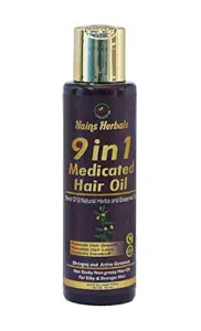 Nains Herbals| 9 in 1 Hair Oil | Anti Hairfall | Anti Dandruff | 110ml