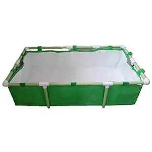 S N R Group Terrace Gardening Grow Bags for Vegetable and Plants 5 FEET* 2 FEET * 1 FEET with Pipe Stand 500 Micron