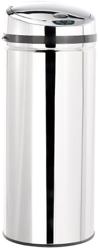 infactory Abfalleimer mit Hand Bewegungssensor, 42 Liter