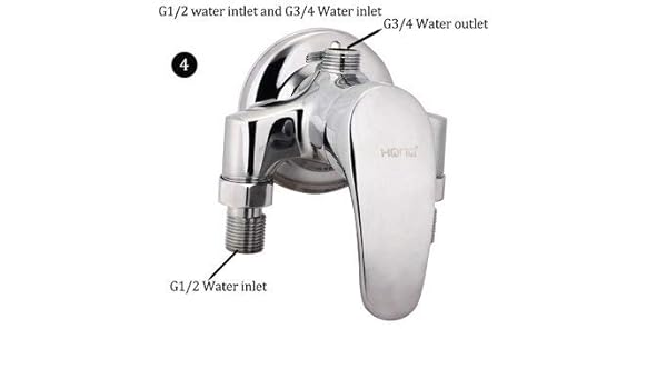 Buy Generic Bathroom Copper Unfold Install Water Heater Mixing