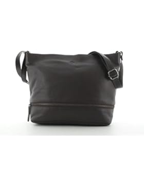 Prato Umhängetasche Reißverschlußtasche Rindleder