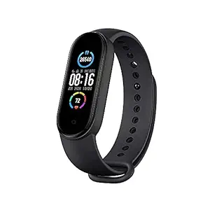 M5 04 Smart Band Fitness Watch Heart Rate with Activity Tracker Waterproof Resistend Body Fitness Band for Men and Women Functions Like Steps Counter Pressure