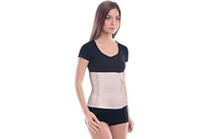 ‎TOROS GROUP MANUFACTURE TOROS GROUP MANUFACTURE Postoperative Stützbandage Rückenstützgürtel Bauchweggürtel Bauchstütze Höhe 24 cm X-Large Beige