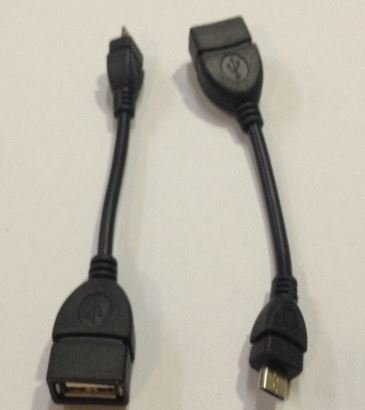FINOO ® | Micro USB B male zu USB A female 2.0 - 2