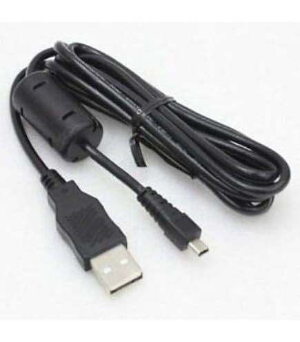Cablecc UC-E6 USB-Kabel Für Nikon Kameras – 1,5 M, USB 2.0, Geflochten, Für Coolpix & DSLR