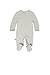 Steiff Baby Boys Strampler 1/1 Arm Crew Neck Long Sleeve Footies, Grey (steiff Softgrey Melange Gray 8200), 3 - 6 Months