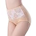 Produktbild Yvelands Hohe Taille Baumwollfrauen Slip Sexy Gesunde Schlüpfer Unterwäsche Große größe(Haut,CN-L)