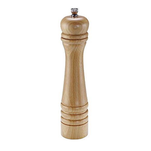 Westmark Salz- und Pfeffermühle mit Keramikmahlwerk, Höhe: 18 cm, Buchenholz, Classic, Hellbraun, 63602260