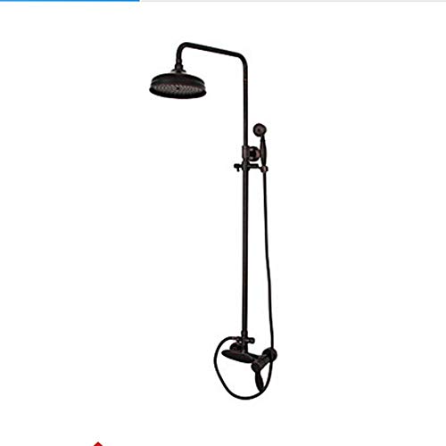 Preisvergleich Produktbild SISHUINIANHUA Duscharmatur - Antikes Öl-Geriebenes Bronze-Duschsystem
