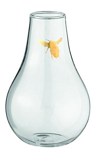 ZUHAUSE kleine Glasvase Biene, 125mm