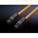 Produktbild RITTAL Anschlussleitung für Durchgangsverdrahtung 3-polig 100-240 V L 1000 mm UL Orange