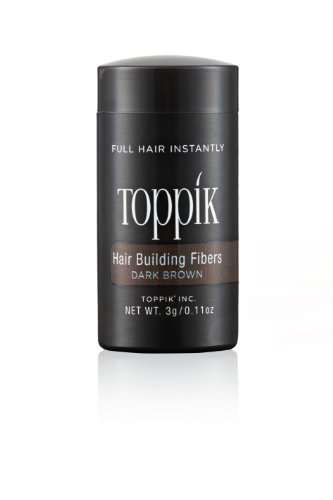 TOPPIK Hair Building Fibers, Dark Brown 3 g