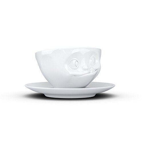 Fiftyeight Kaffeetasse LECKER / weiß - 4