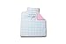 Baby Boum 80 x 80cm Crib Duvet Set with Smurf Appliqué (Pink)