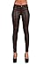 Produktbild Crazy Lover Hochwertige Damenhosen, Glatte Damen Hose, Frauen Kunstlederhose, PU Lederhose Jean (340, Braun)