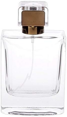 100ml Perfume Spray Bottle Rectangle Atomizer Refillable Travel Gift - Red, 3XL
